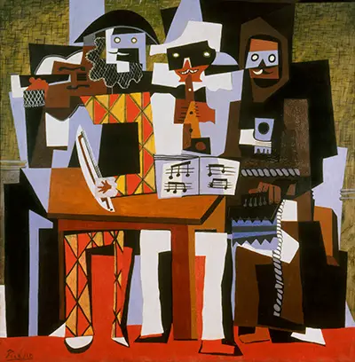 Three Musicians Pablo Picasso